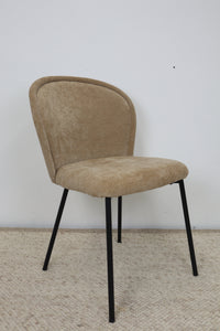JAY TAUPE FABRIC DINING CHAIR