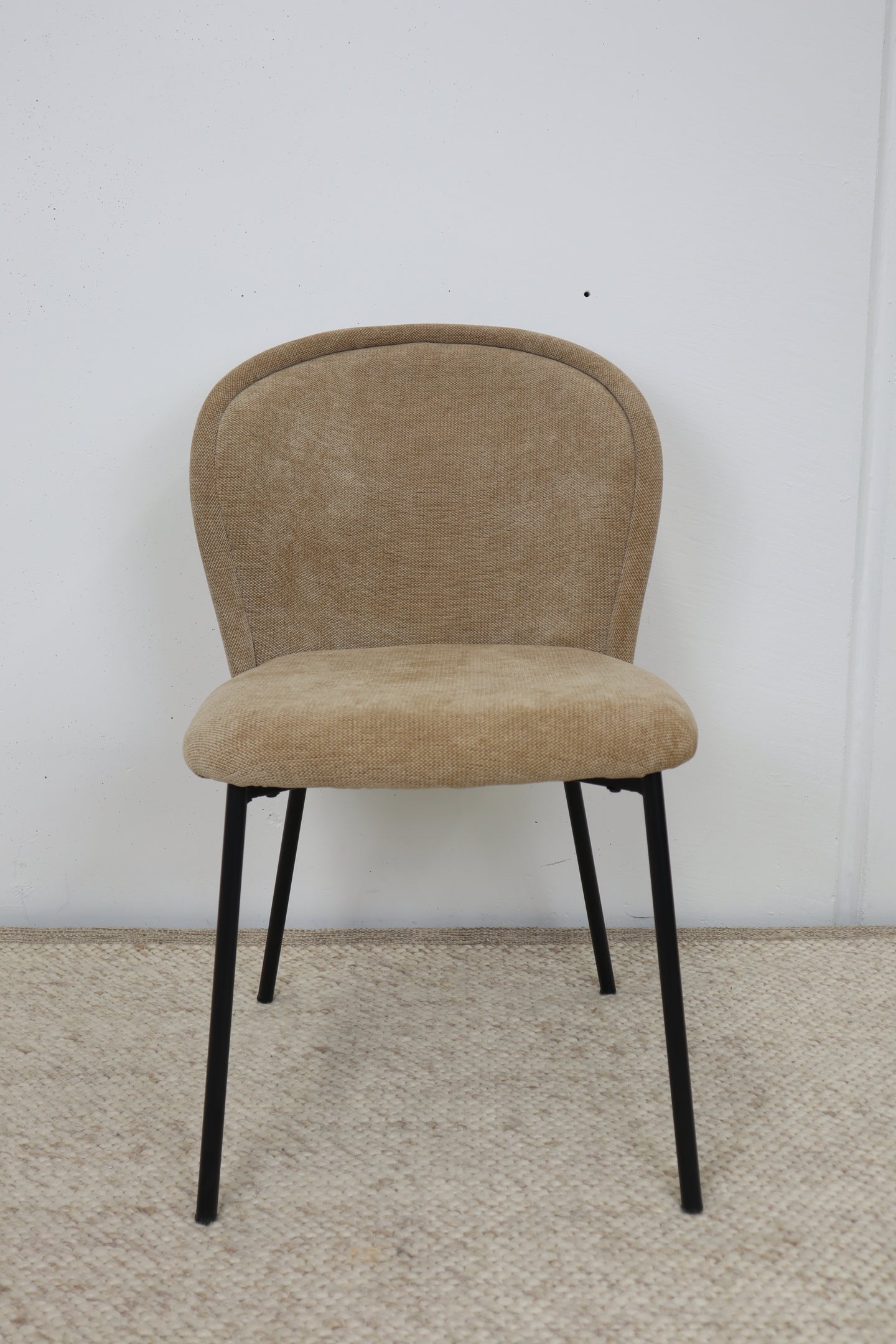 JAY TAUPE FABRIC DINING CHAIR