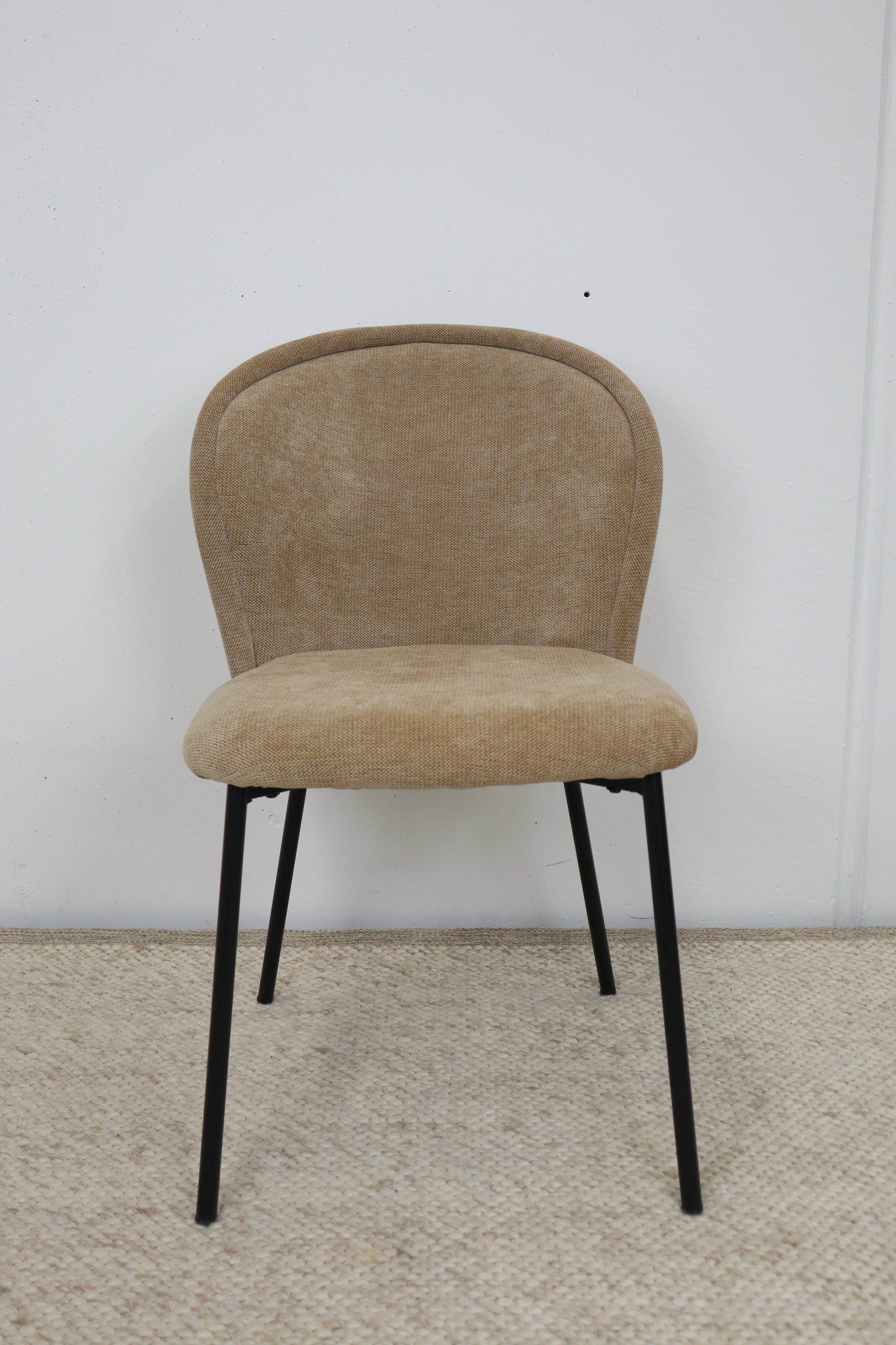 JAY TAUPE FABRIC DINING CHAIR