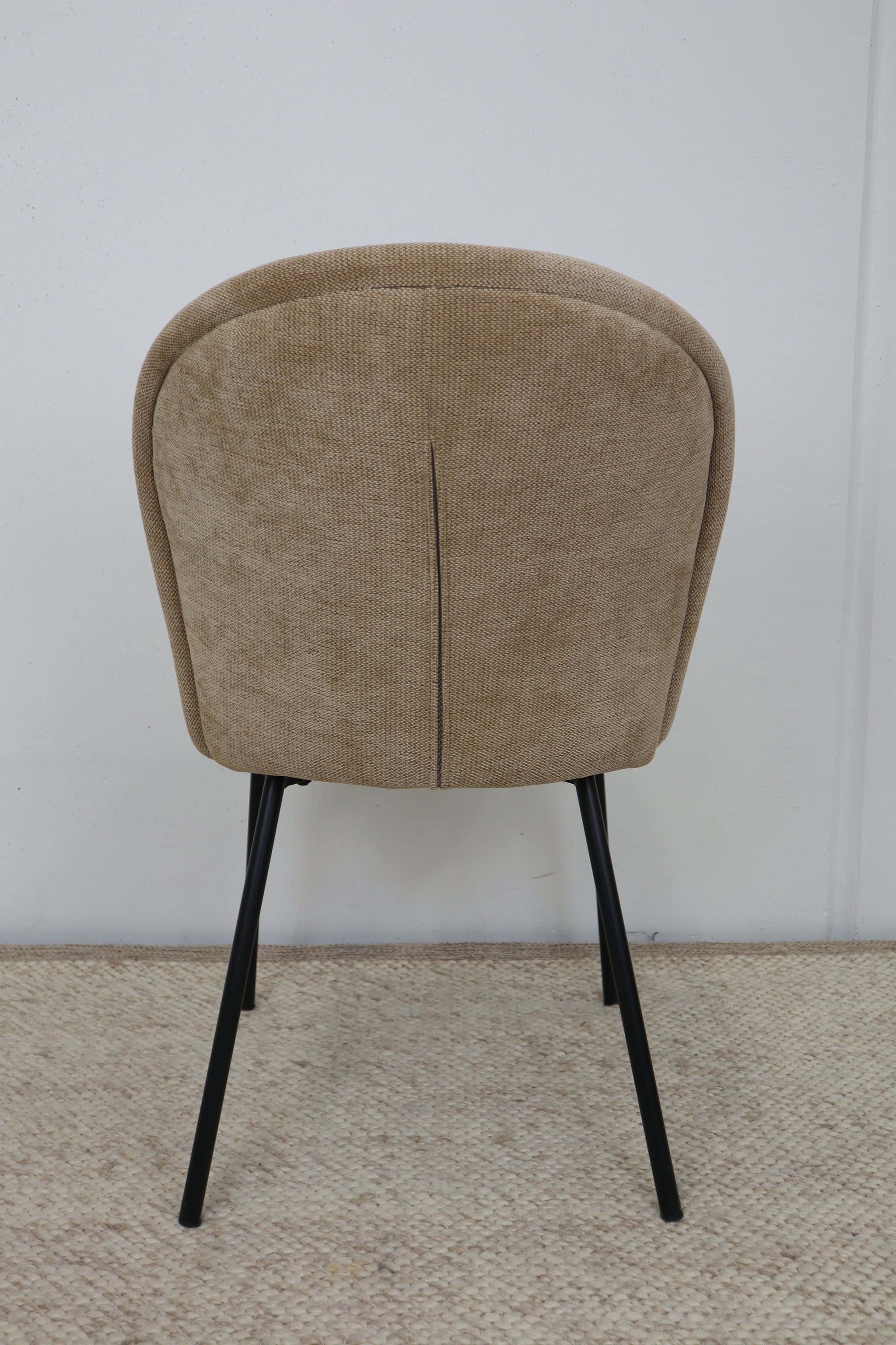 JAY TAUPE FABRIC DINING CHAIR