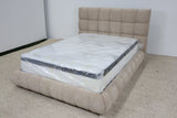 CLAIRE TAUPE DOUBLE BED