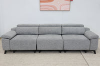 FRANKIE GREY 3 SEATER