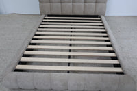 CLAIRE TAUPE DOUBLE BED