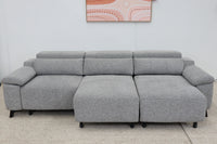 FRANKIE GREY 3 SEATER