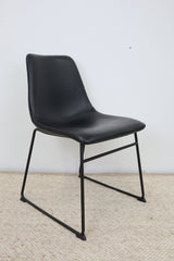 DAVIS BLACK DINING CHAIR