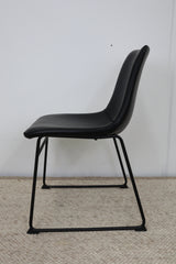 DAVIS BLACK DINING CHAIR