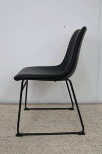 DAVIS BLACK DINING CHAIR