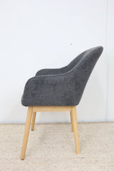 TOBY DARK GREY DINING CHAIR