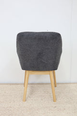 TOBY DARK GREY DINING CHAIR