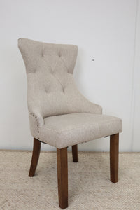 LOUIS BEIGE DINING CHAIR