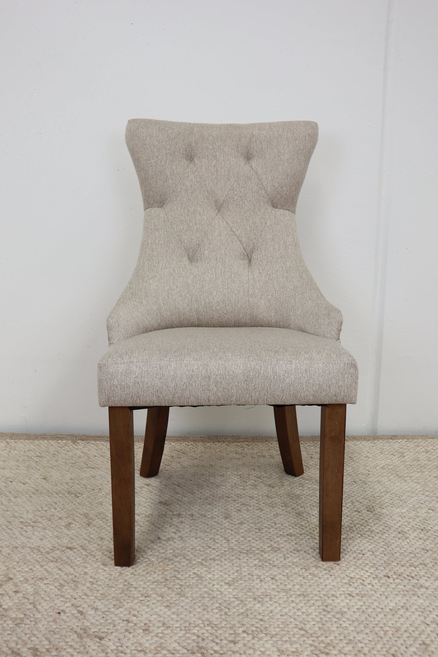 LOUIS BEIGE DINING CHAIR