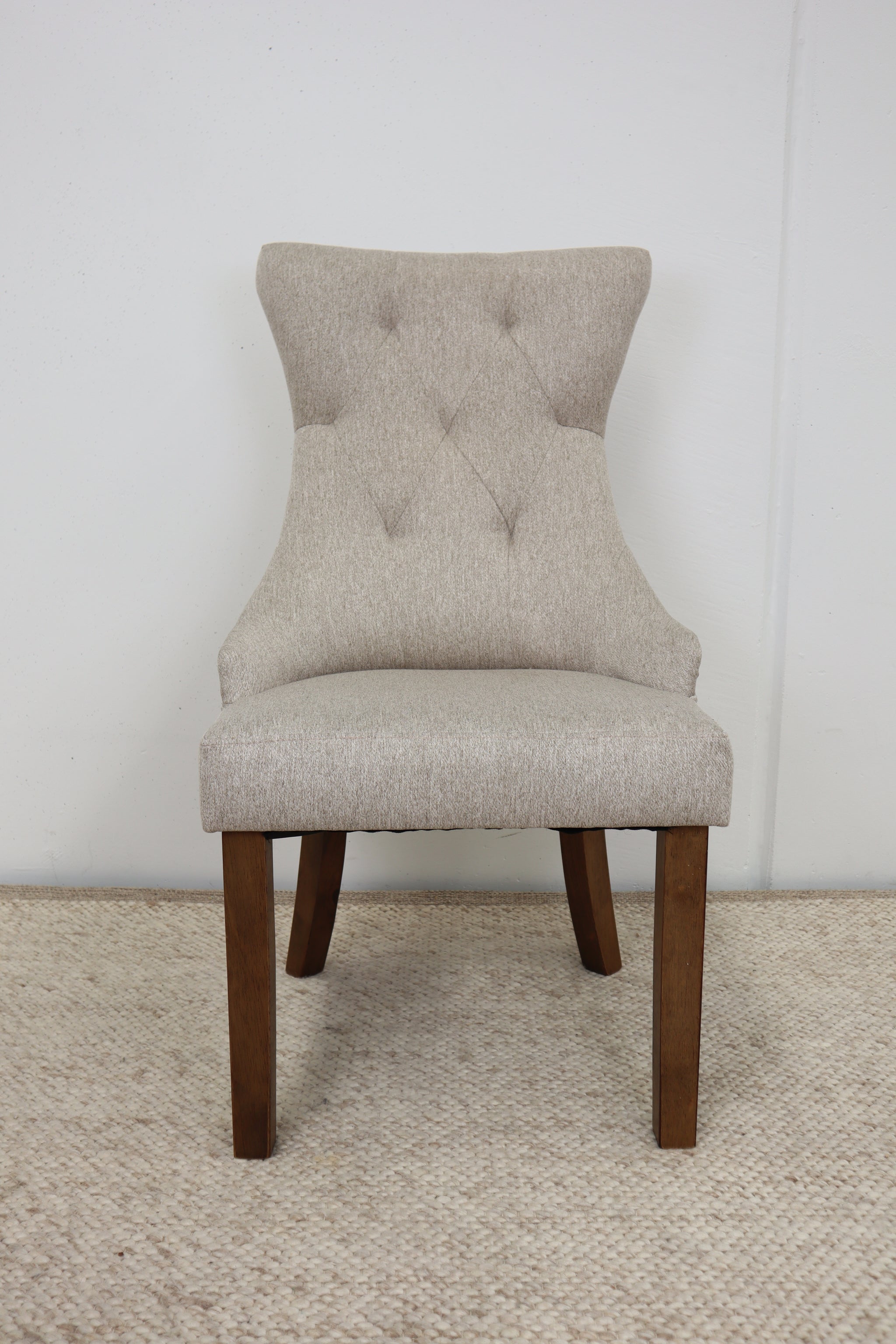 LOUIS BEIGE DINING CHAIR