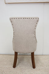 LOUIS BEIGE DINING CHAIR