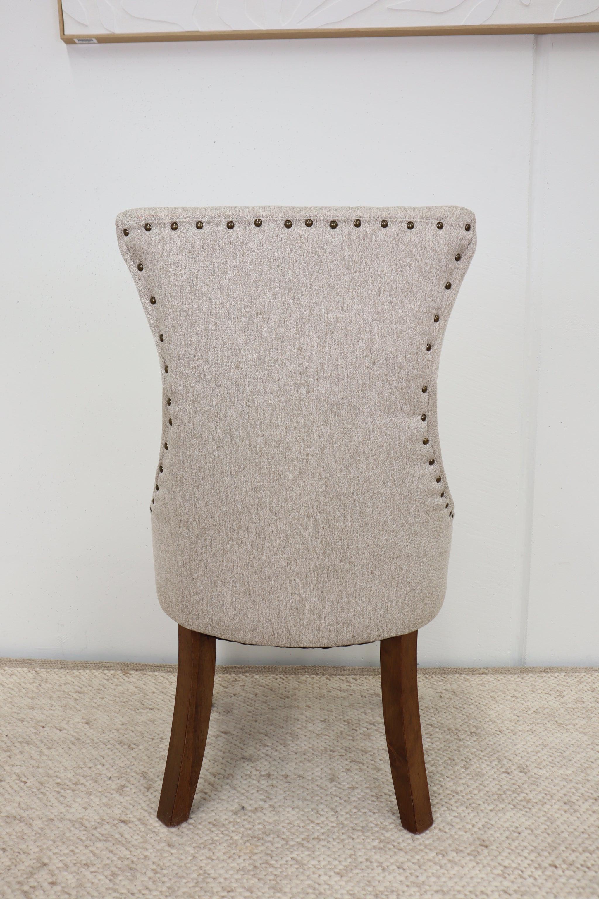 LOUIS BEIGE DINING CHAIR