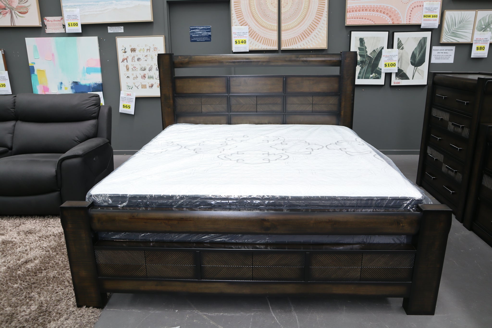 XAVIER KING SIZE BED