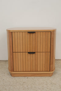 LENNY MESSMATE VENEER BEDSIDE TABLE