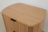 LENNY MESSMATE VENEER BEDSIDE TABLE