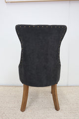 LOUIS BLACK DINING CHAIR