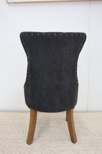 LOUIS BLACK DINING CHAIR