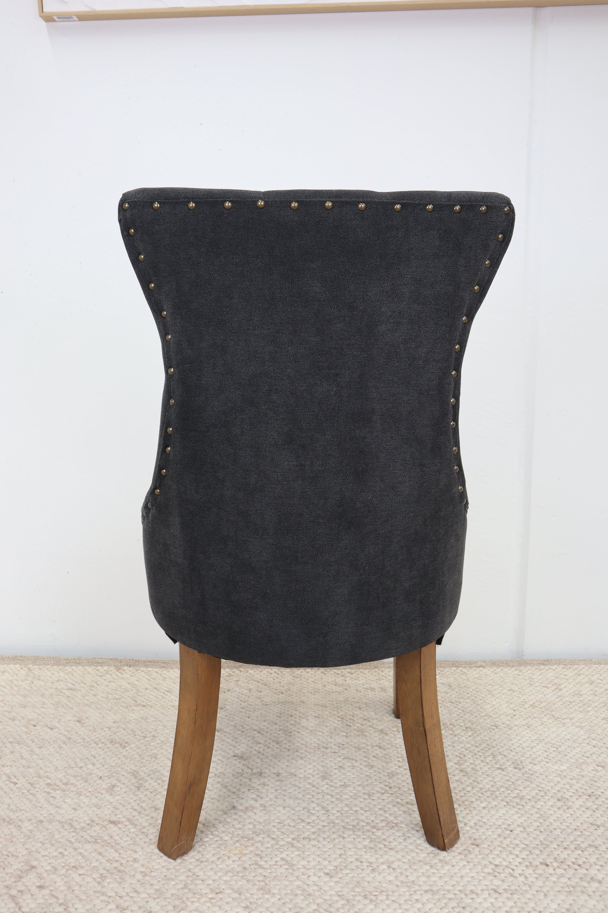 LOUIS BLACK DINING CHAIR