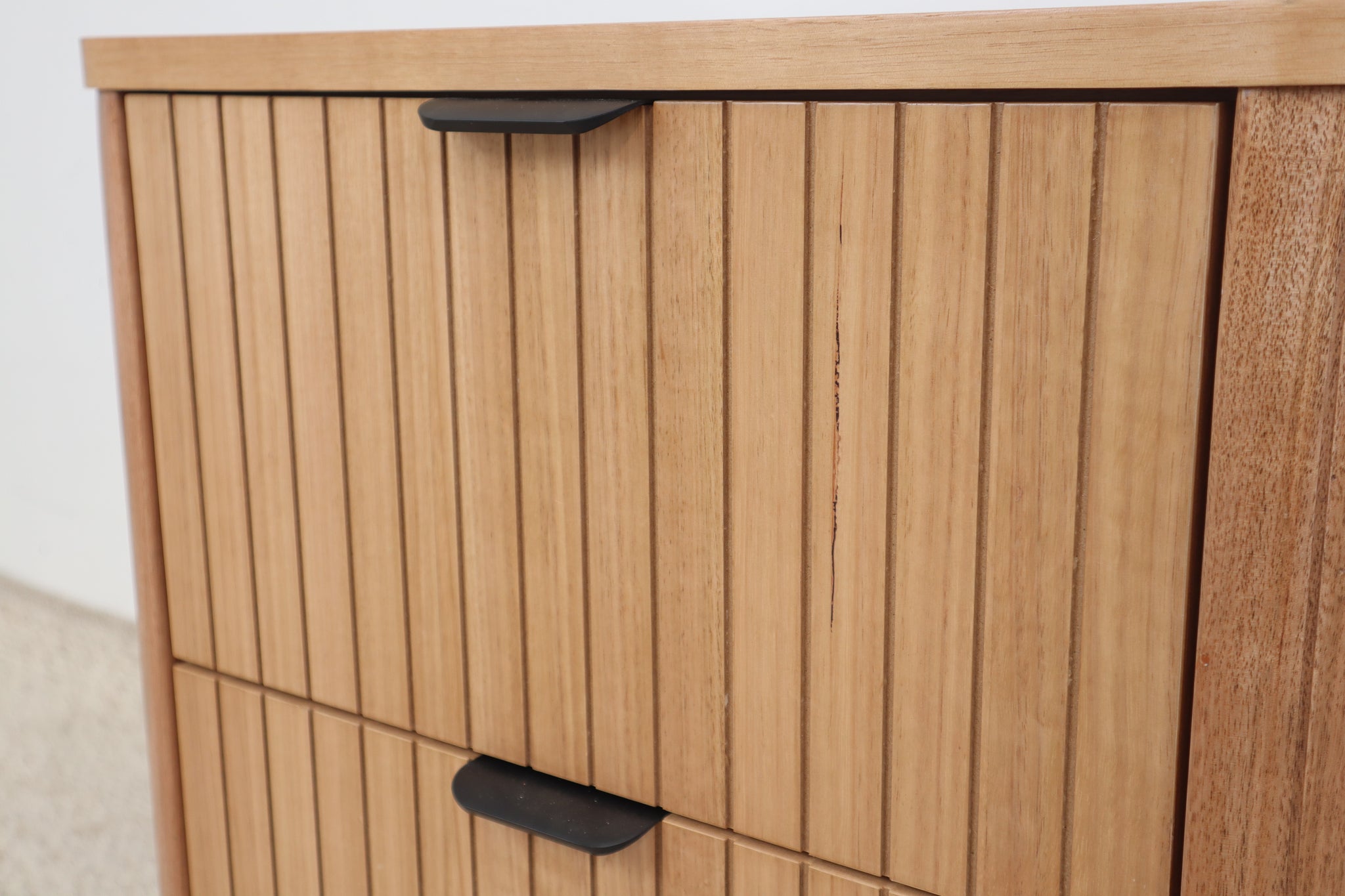 LENNY MESSMATE VENEER BEDSIDE TABLE