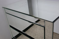 ZARA MIRRORED BEDSIDE TABLE