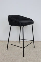 BASS BLACK BAR STOOL