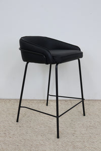 BASS BLACK BAR STOOL