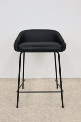 BASS BLACK BAR STOOL
