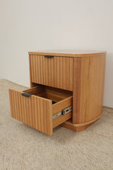 LENNY MESSMATE VENEER BEDSIDE TABLE