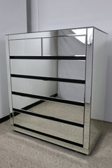 ZARA MIRRORED TALLBOY