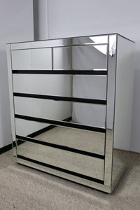ZARA MIRRORED TALLBOY