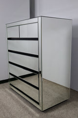 ZARA MIRRORED TALLBOY