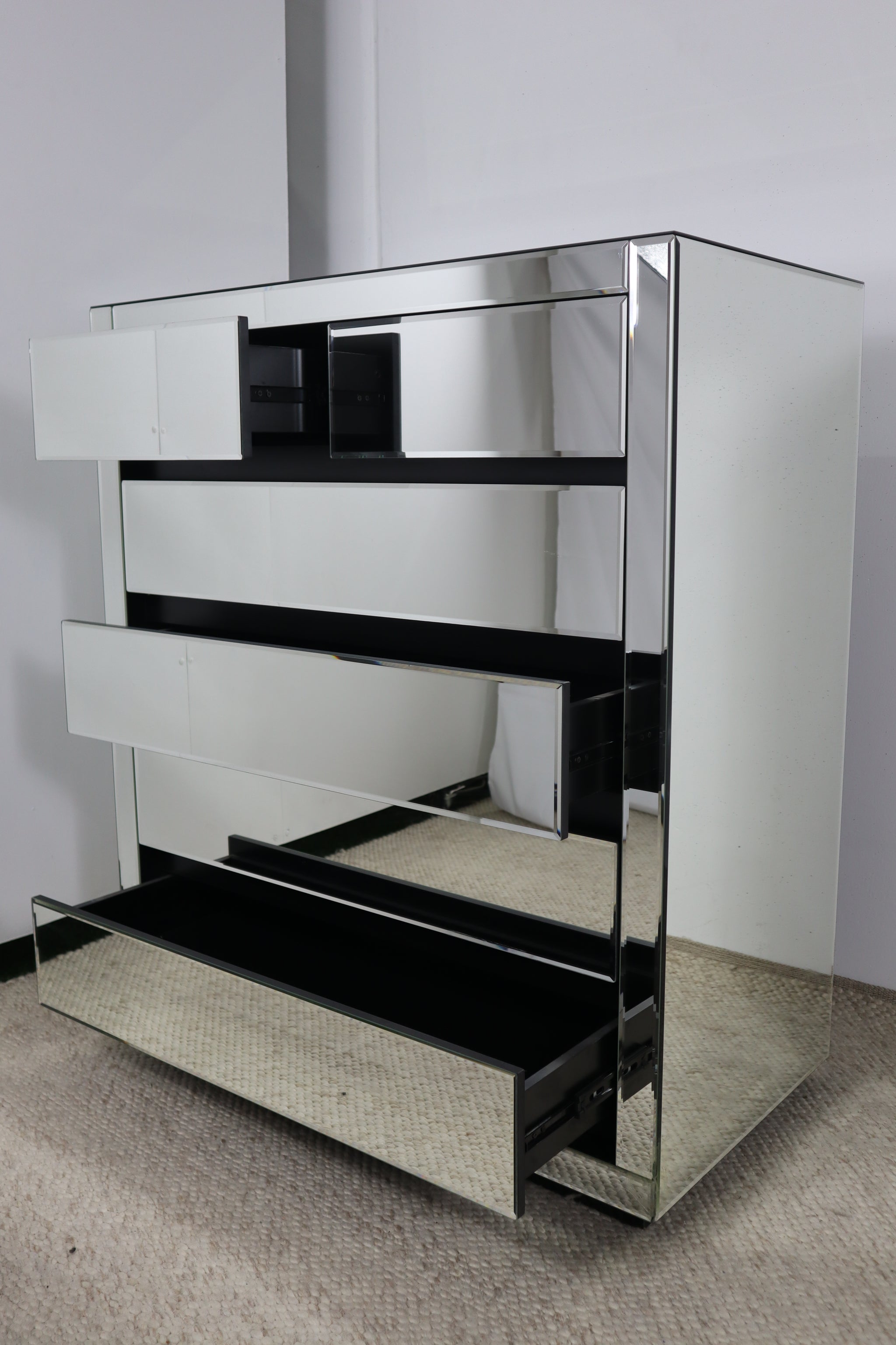 ZARA MIRRORED TALLBOY