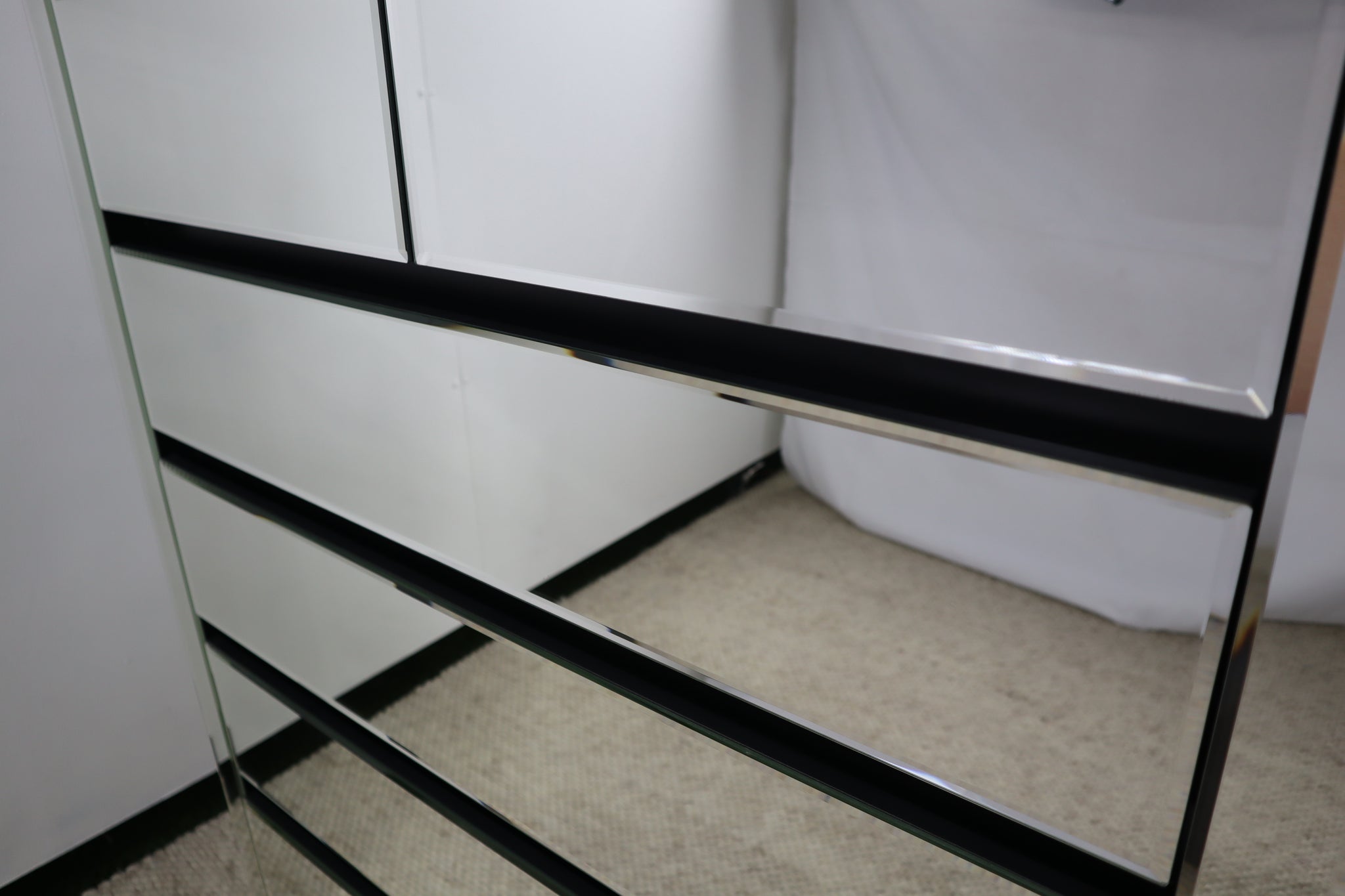 ZARA MIRRORED TALLBOY
