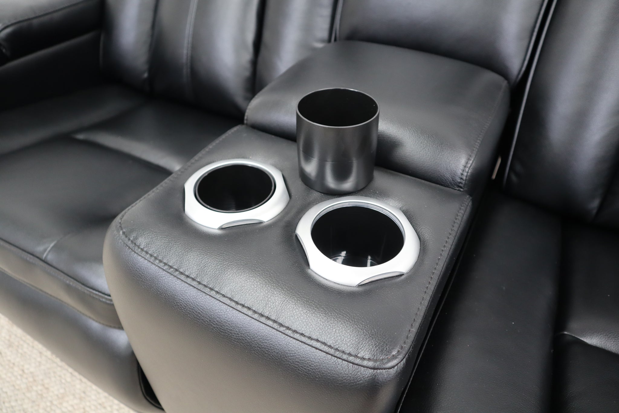 JASPER BLACK 2 SEATER