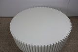 KAI WHITE ROUND COFFEE TABLE