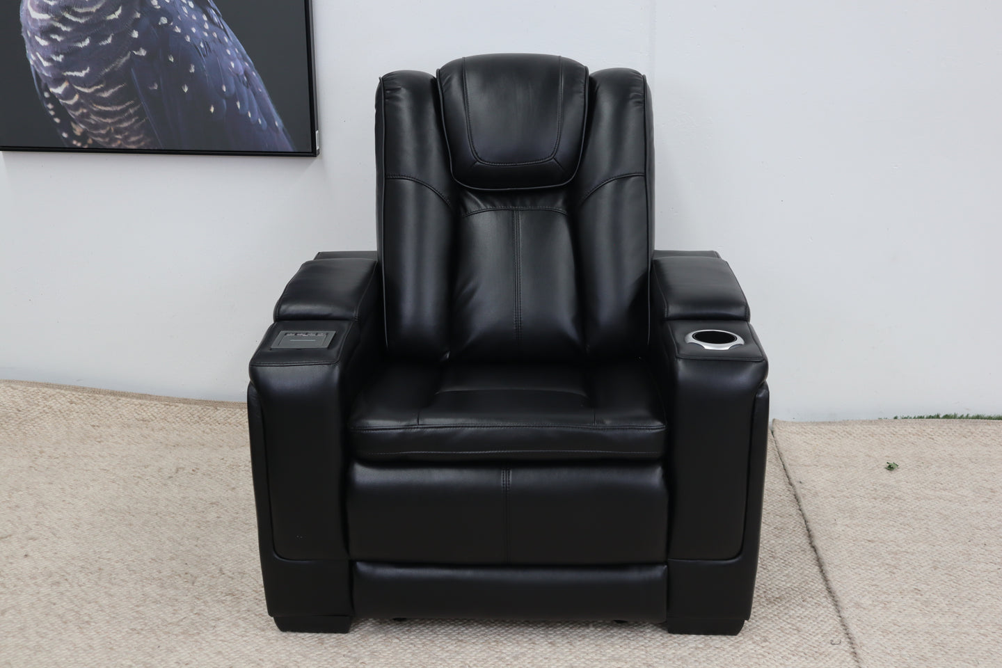 JASPER BLACK RECLINER
