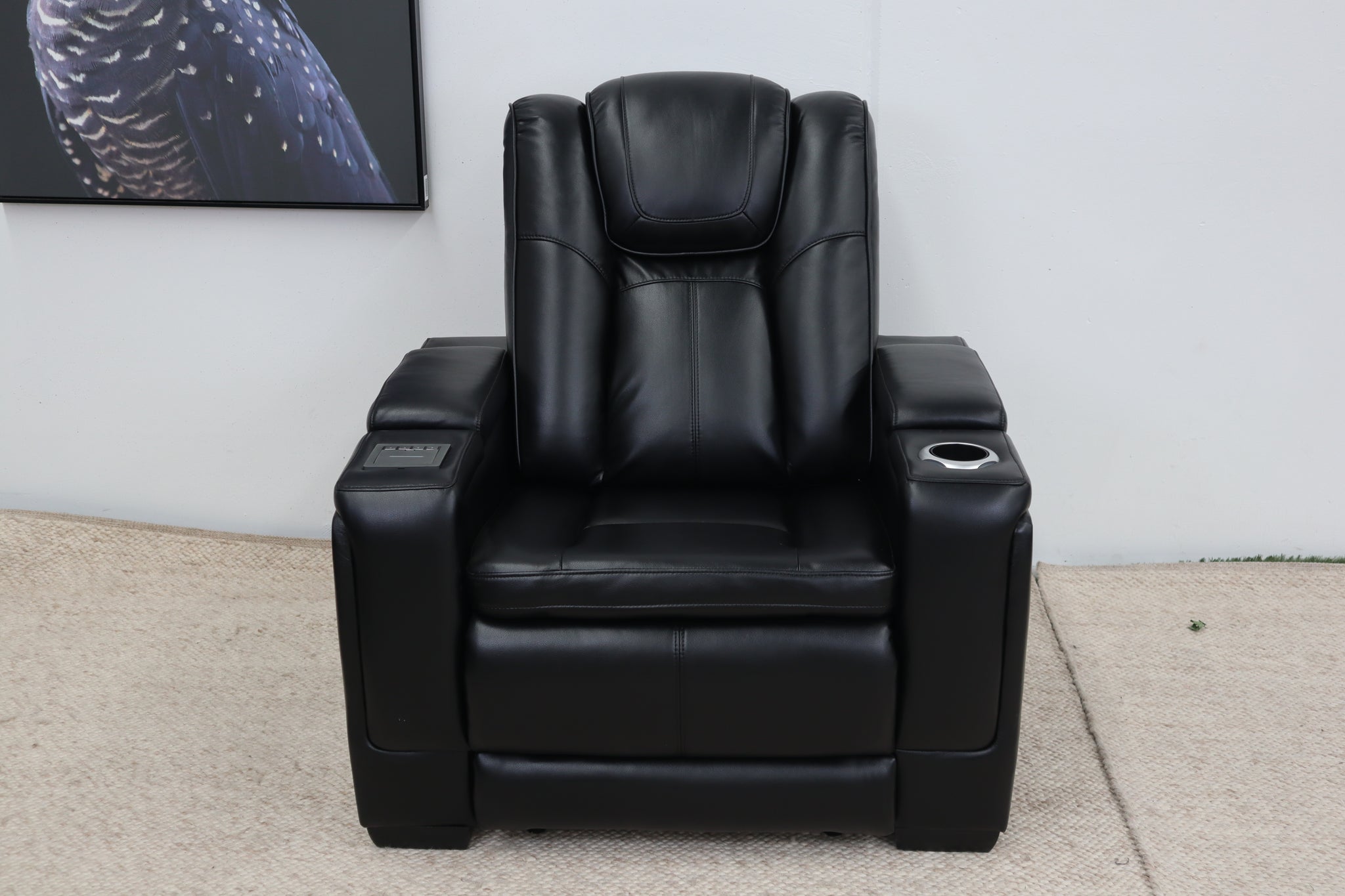 JASPER BLACK RECLINER
