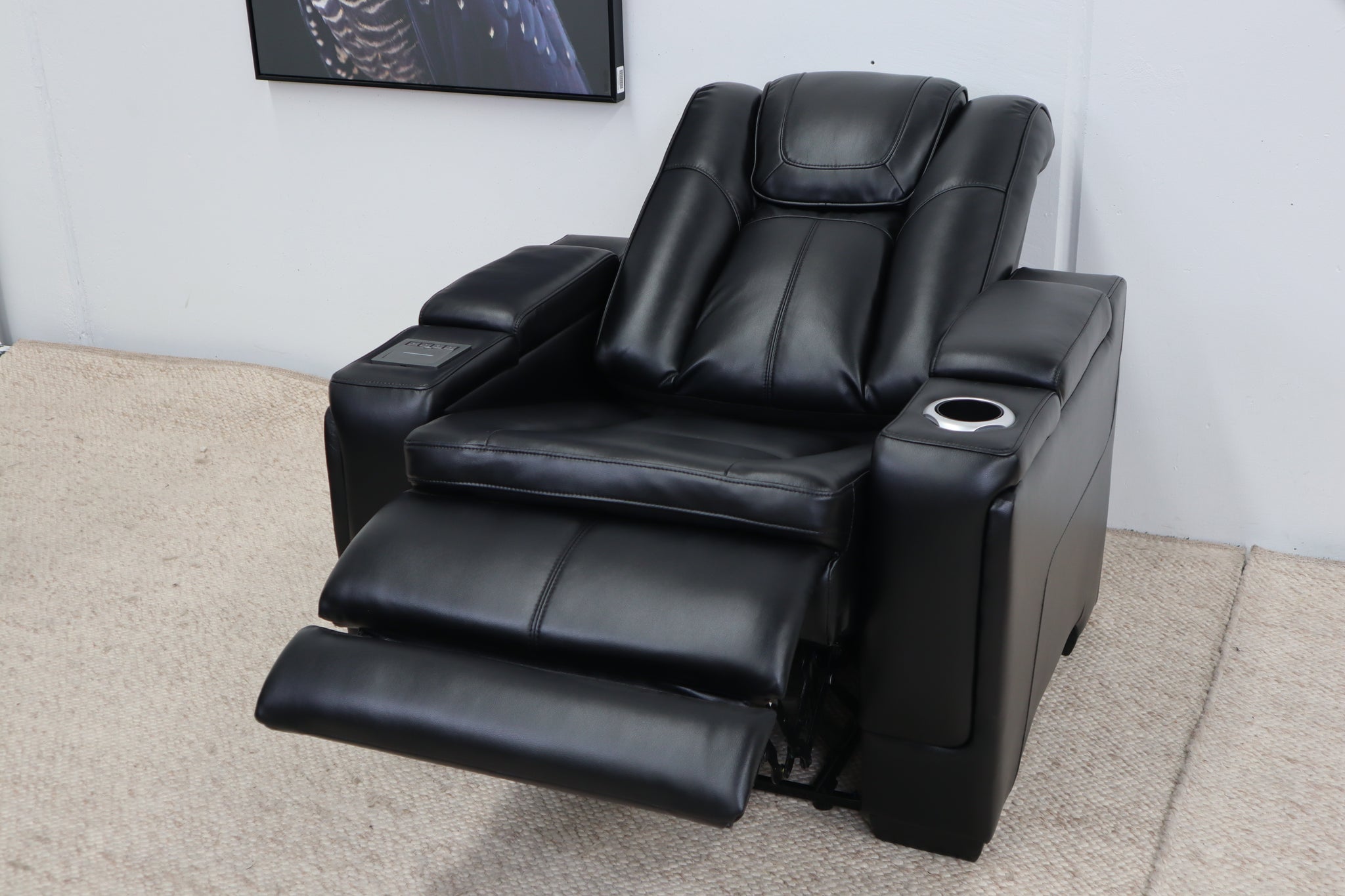 JASPER BLACK RECLINER