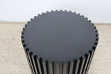 KAI BLACK ROUND LAMP TABLE