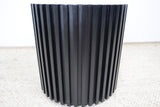 KAI BLACK ROUND LAMP TABLE