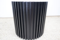 KAI BLACK ROUND LAMP TABLE