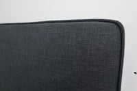 OLIVIA CHARCOAL SINGLE BED