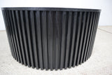 ZOE BLACK ROUND COFFEE TABLE