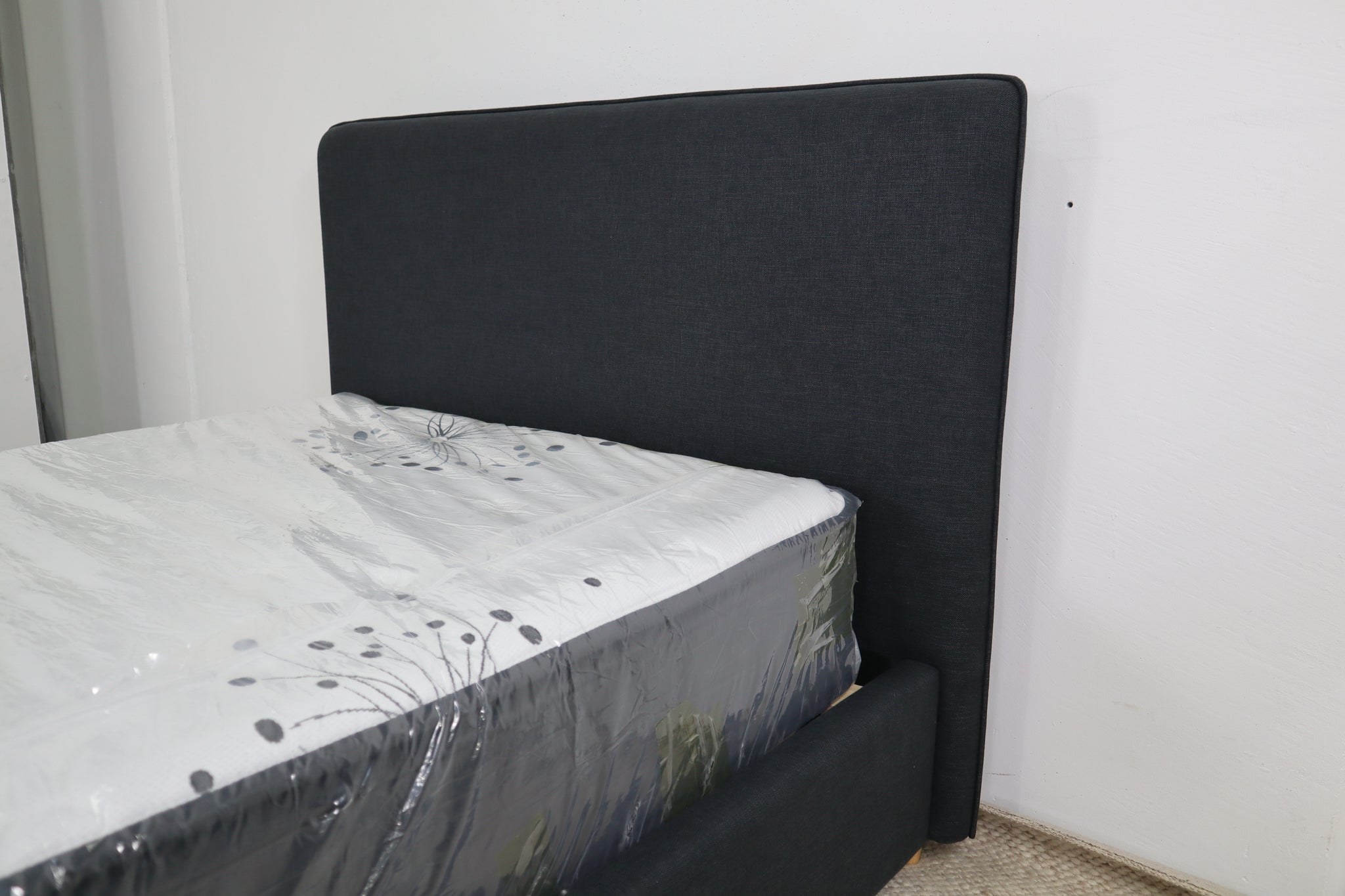 OLIVIA CHARCOAL SINGLE BED