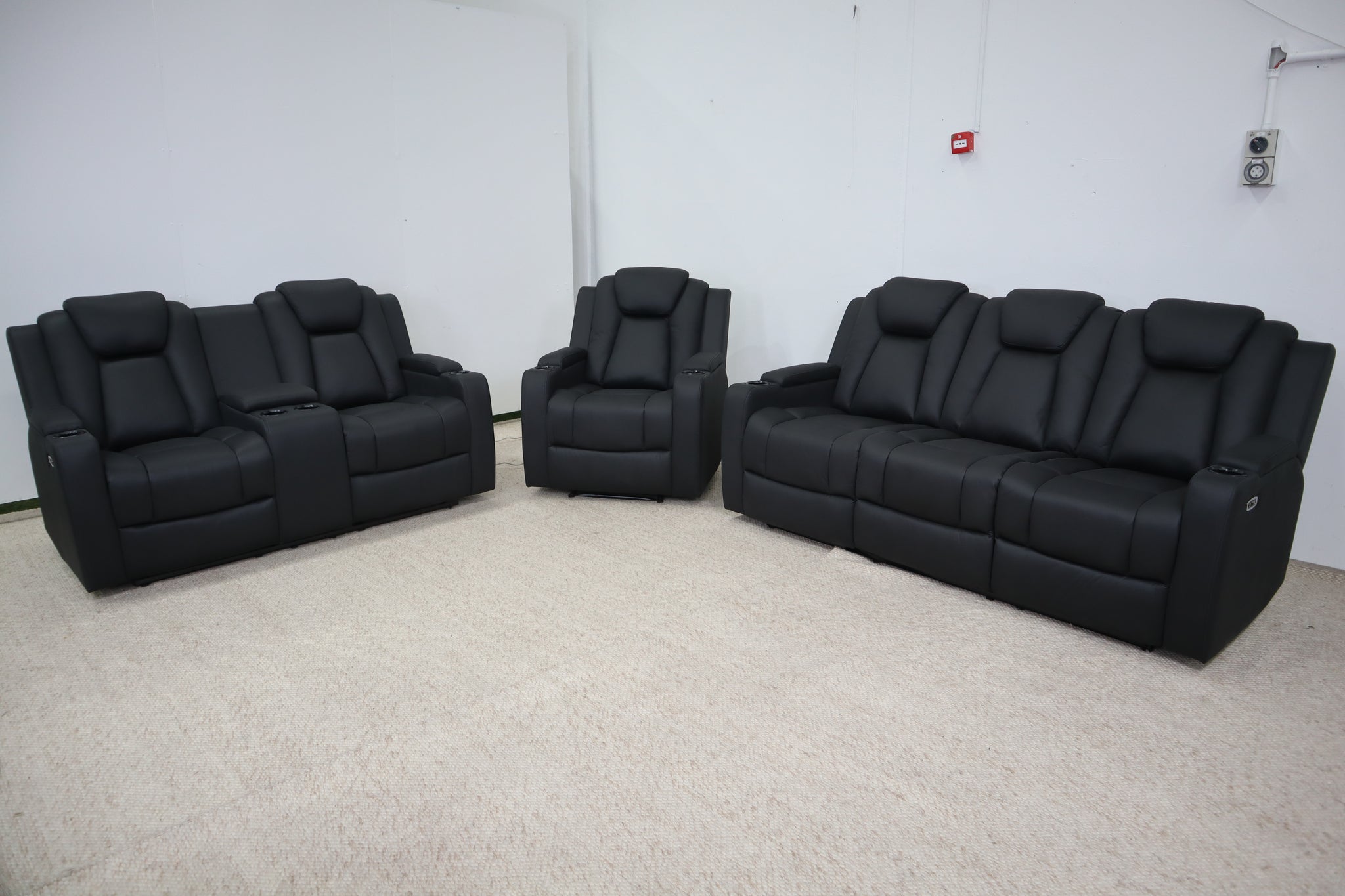 LEON BLACK 2 SEATER