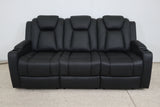 LEON BLACK 3 SEATER