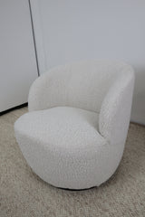 CLEO BOUCLE SWIVEL CHAIR