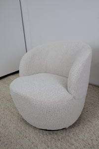CLEO BOUCLE SWIVEL CHAIR